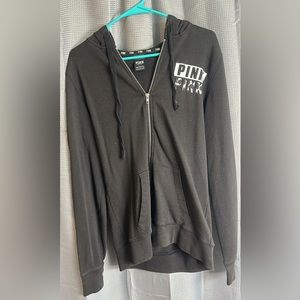 Black zipper hoodie